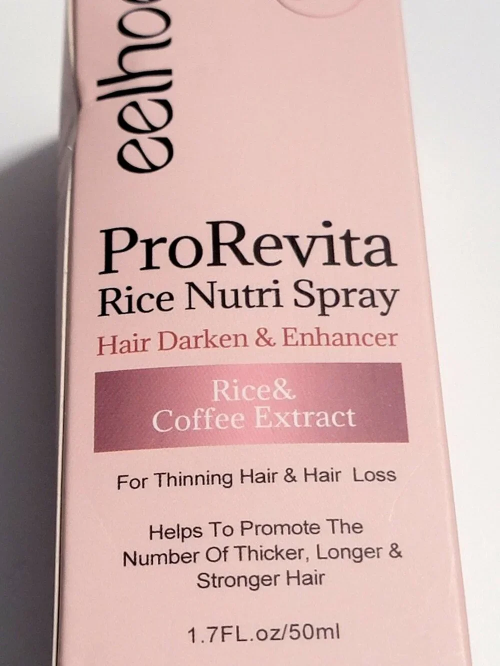 EELHOE ProRevita Rice Nutri Spray with Coffee Hair Darken and Enhancer